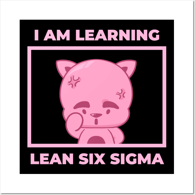 Learning Lean Six Sigma Wall Art by Viz4Business